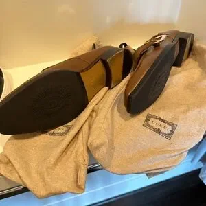 Gucci | Shoes | Mens Gucci Monkstrap Shoes Brown Size 1  display picture 3